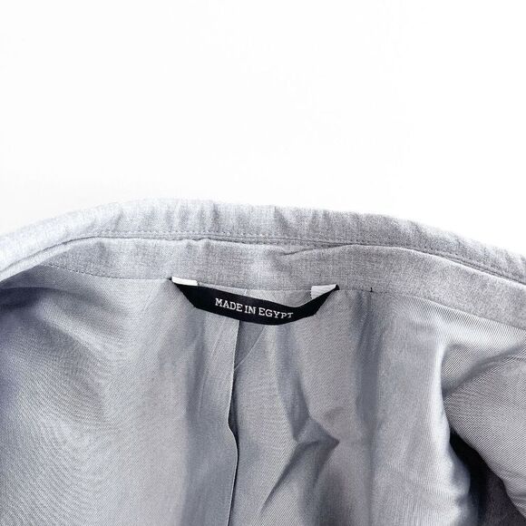 Banana Republic Mens Tailored Slim Two Button Sport Coat Jacket Gray Size 44 - Picture 5 of 8